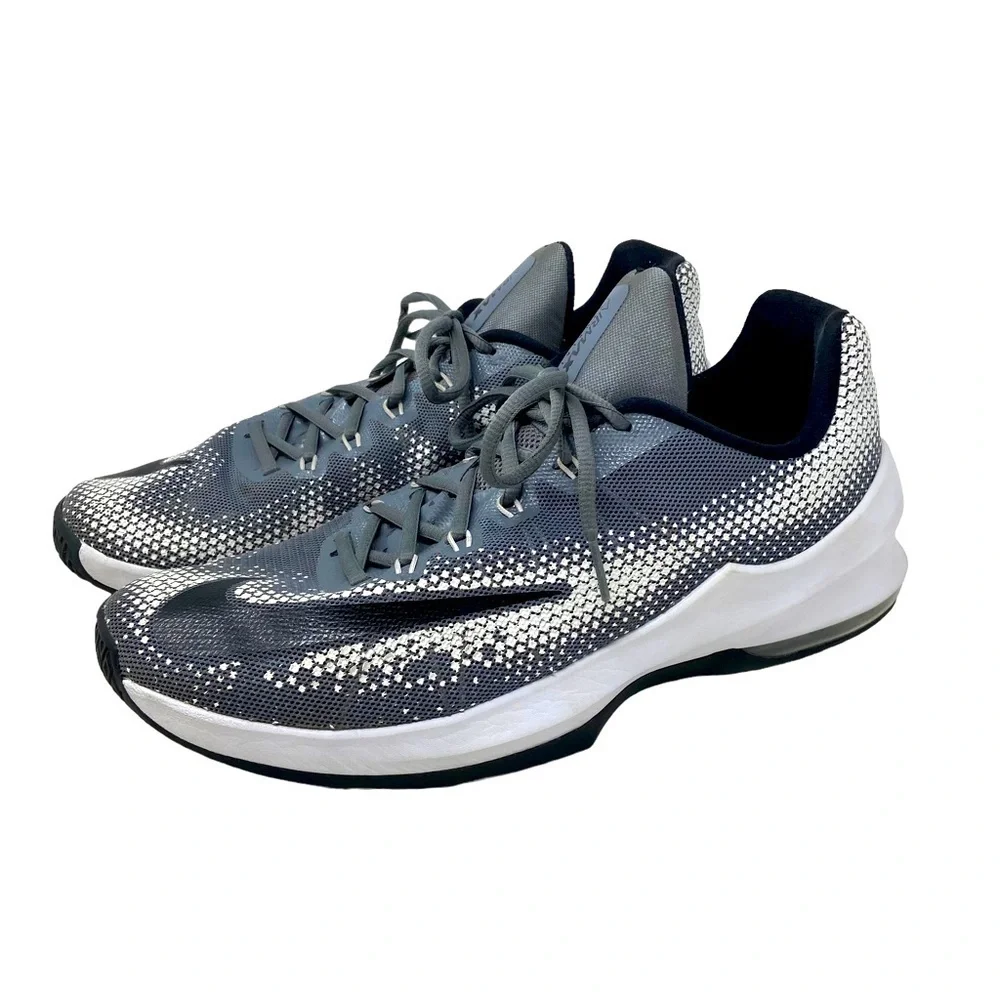 Nike Air Max | Infuriate Gray/White | Low Top | Shoe 852457-002 | Men's Size 12
